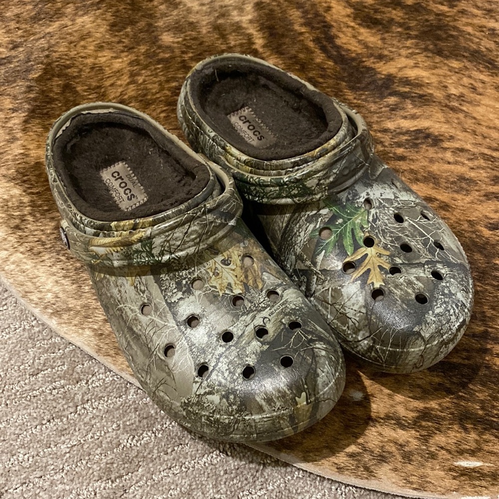Camo Crocs